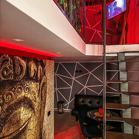 Apartmán Rouge Romantic Jacuzzi Centro